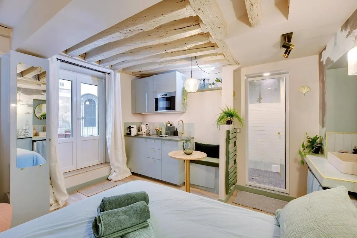 شقة Cozy Studio In Le Marais - Fully Equipped باريس