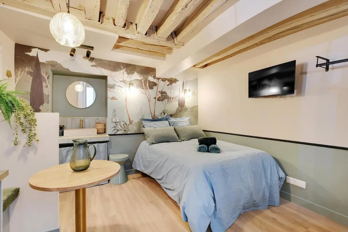 Cozy Studio In Le Marais - Fully Equipped باريس
